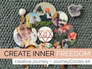 Create inner freedom: creative journey + JourneyCircles kit